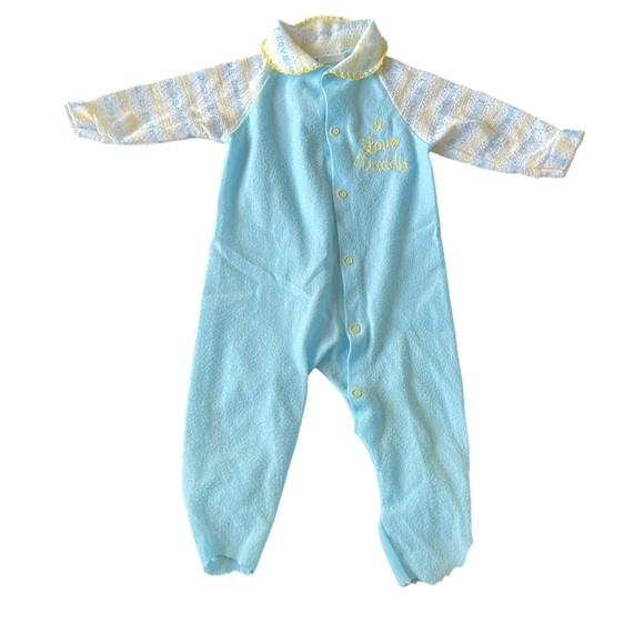 Vintage Lullaby Land Onesies Made in USA Two Pack Bundle Set - Picture 3 of 16